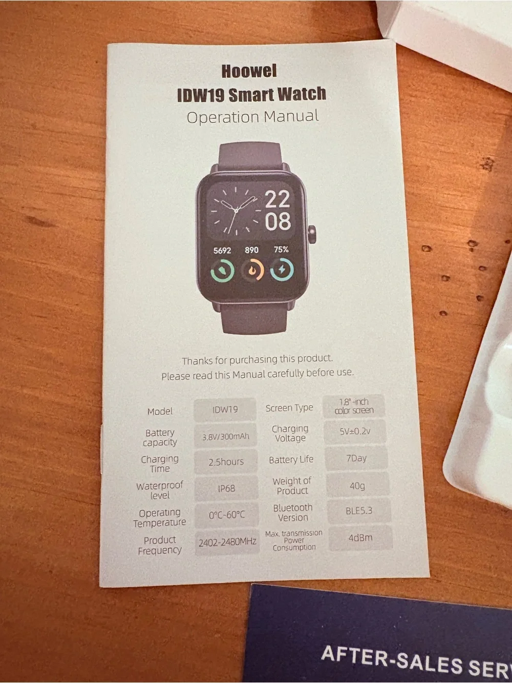 Smart Watch - White Band